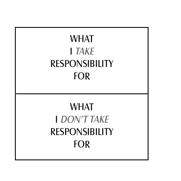What I Take I Dont Take Responsibility For